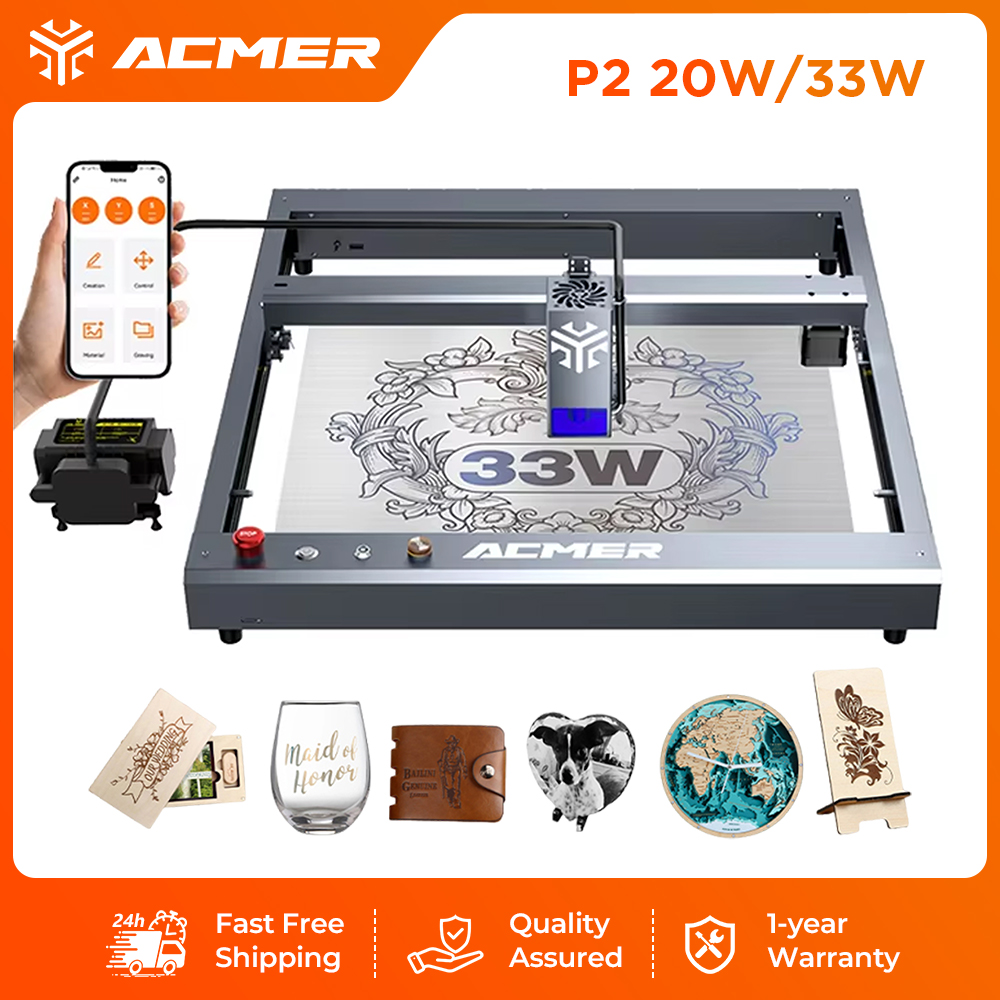Industrial Laser Engraver - Machine de gravure et de découpe