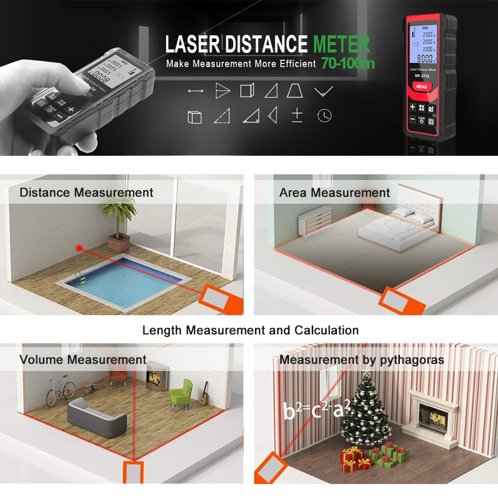 Télémètre laser numérique Noya - Industrial Laser Rangefinder avis et prix
