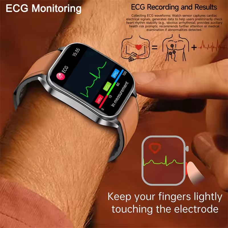 Montre connectée pour hommes,  - Industrial Laser Temperature Sensor avis et prix
