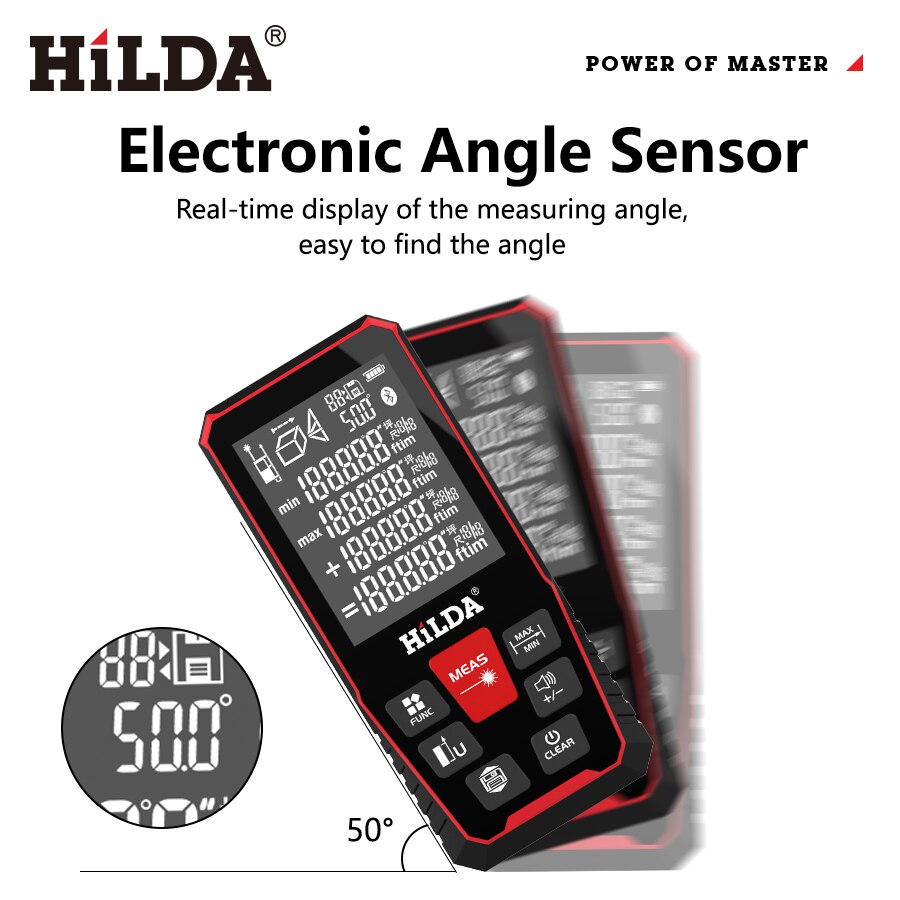 HILDA Laser Distance 50M/100M/ - Industrial Laser Rangefinder avis et prix