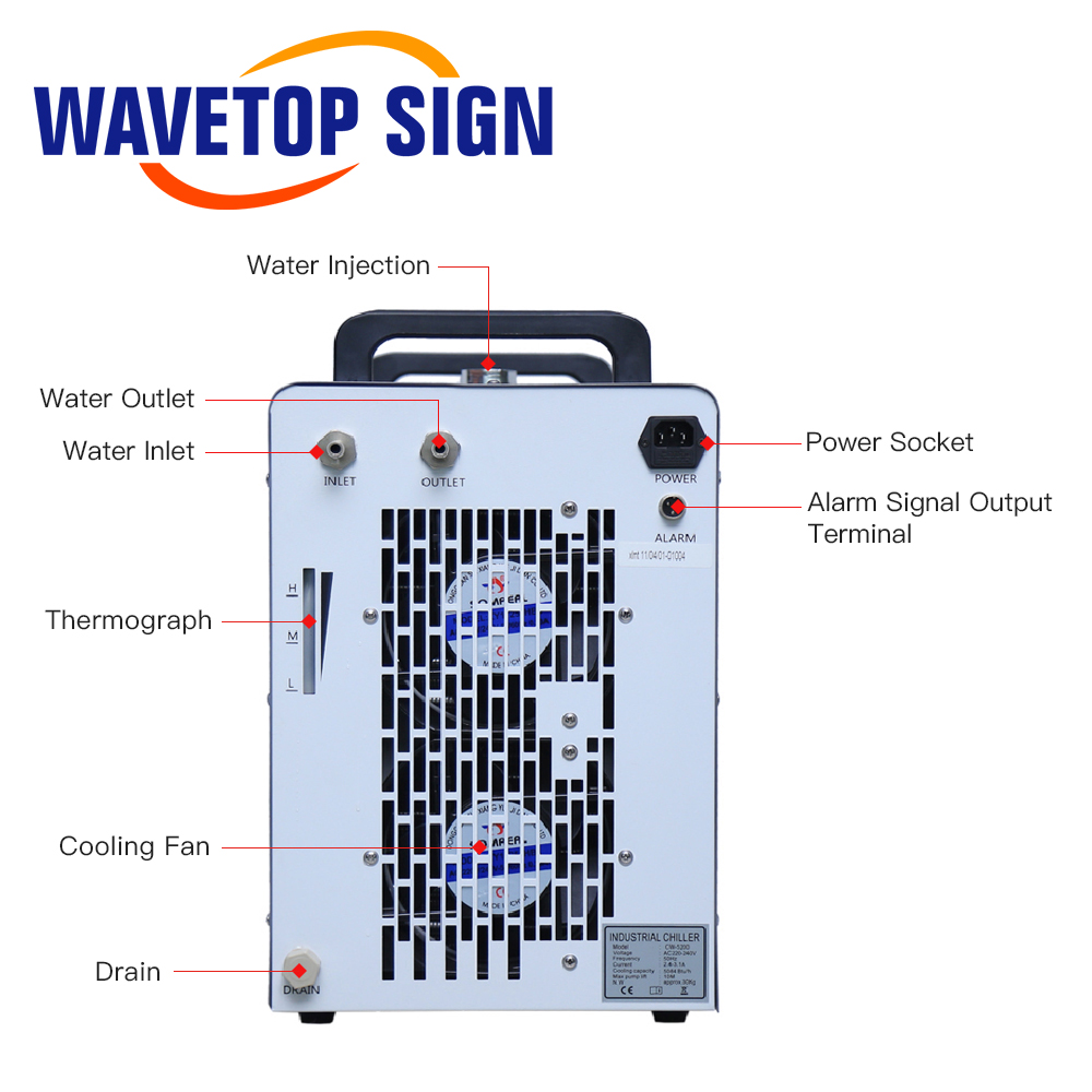 Refroidisseur d'eau industriel - Industrial Laser Engraver avis et prix