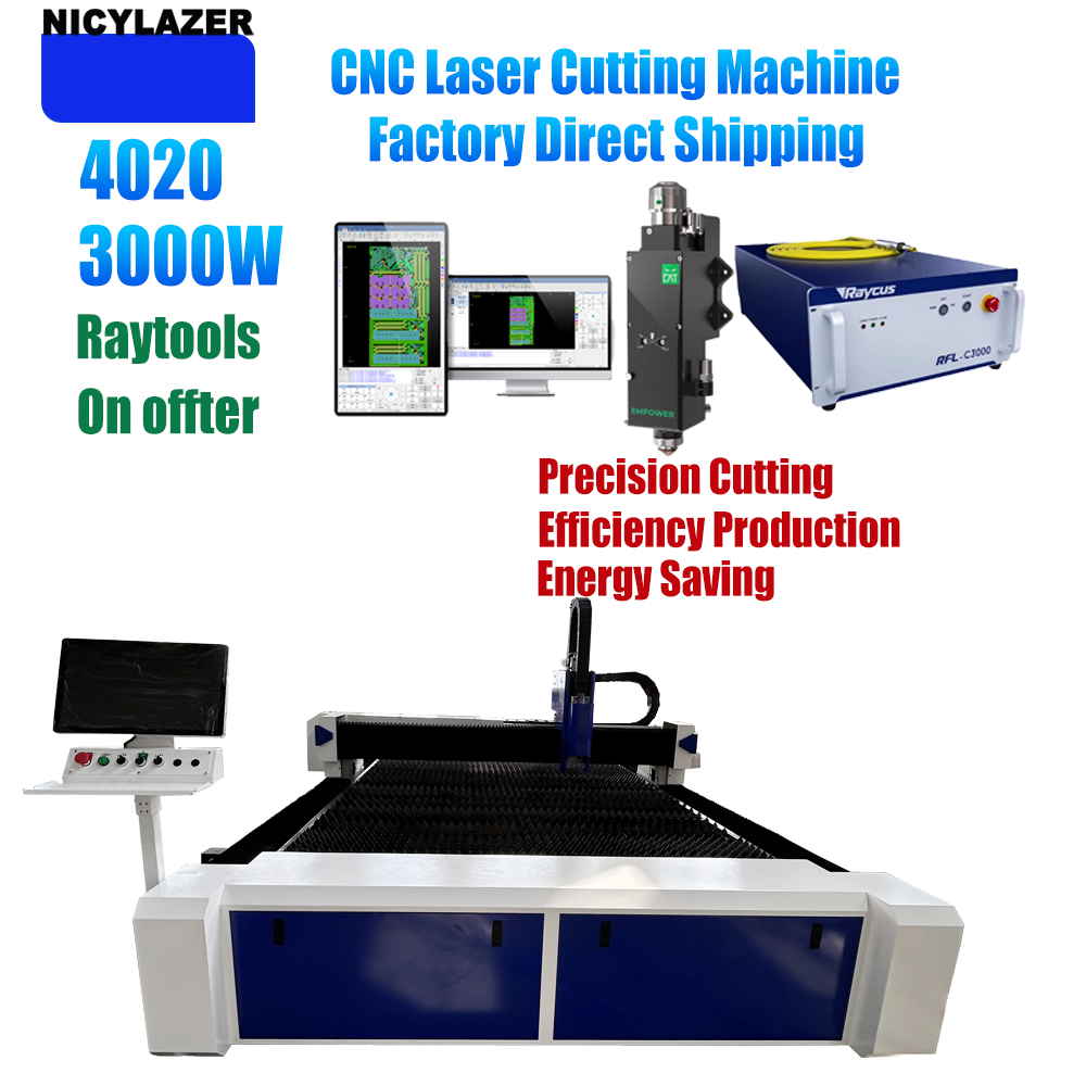 NICYLAZER CNC 3000W 4020 Machi - Industrial Laser Cutter For Metal avis et prix