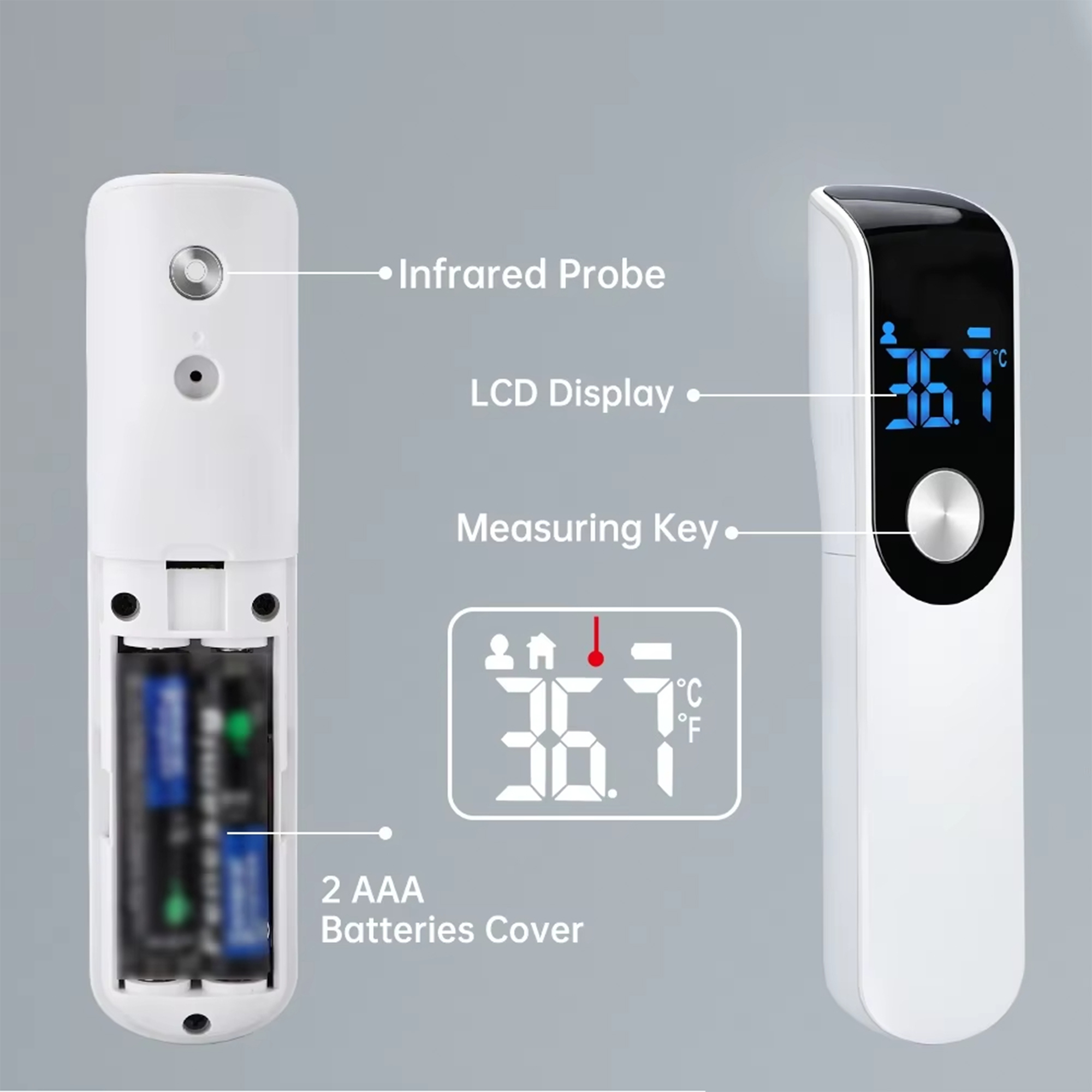 Thermomètre de fièvre infrarou - Industrial Laser Temperature Sensor avis et prix