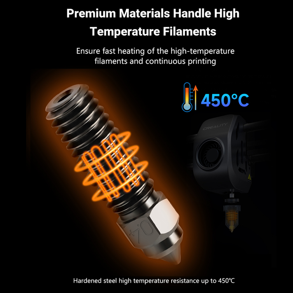 Buse d'imprimante 3D haute vit - Creality Printer Ender 3 V3 avis et prix